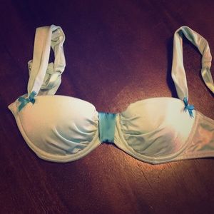 Blue bra